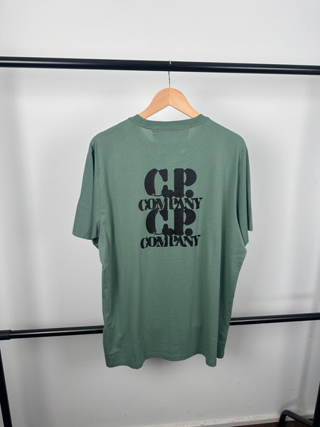 CP Company Logo Print 30/1 T-Shirt (XXL)
