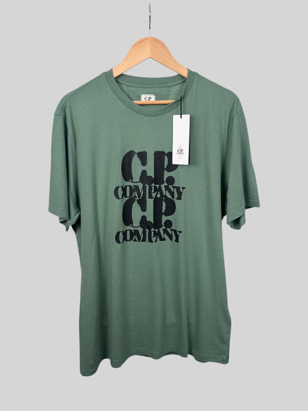 CP Company Logo Print 30/1 T-Shirt (XXL)