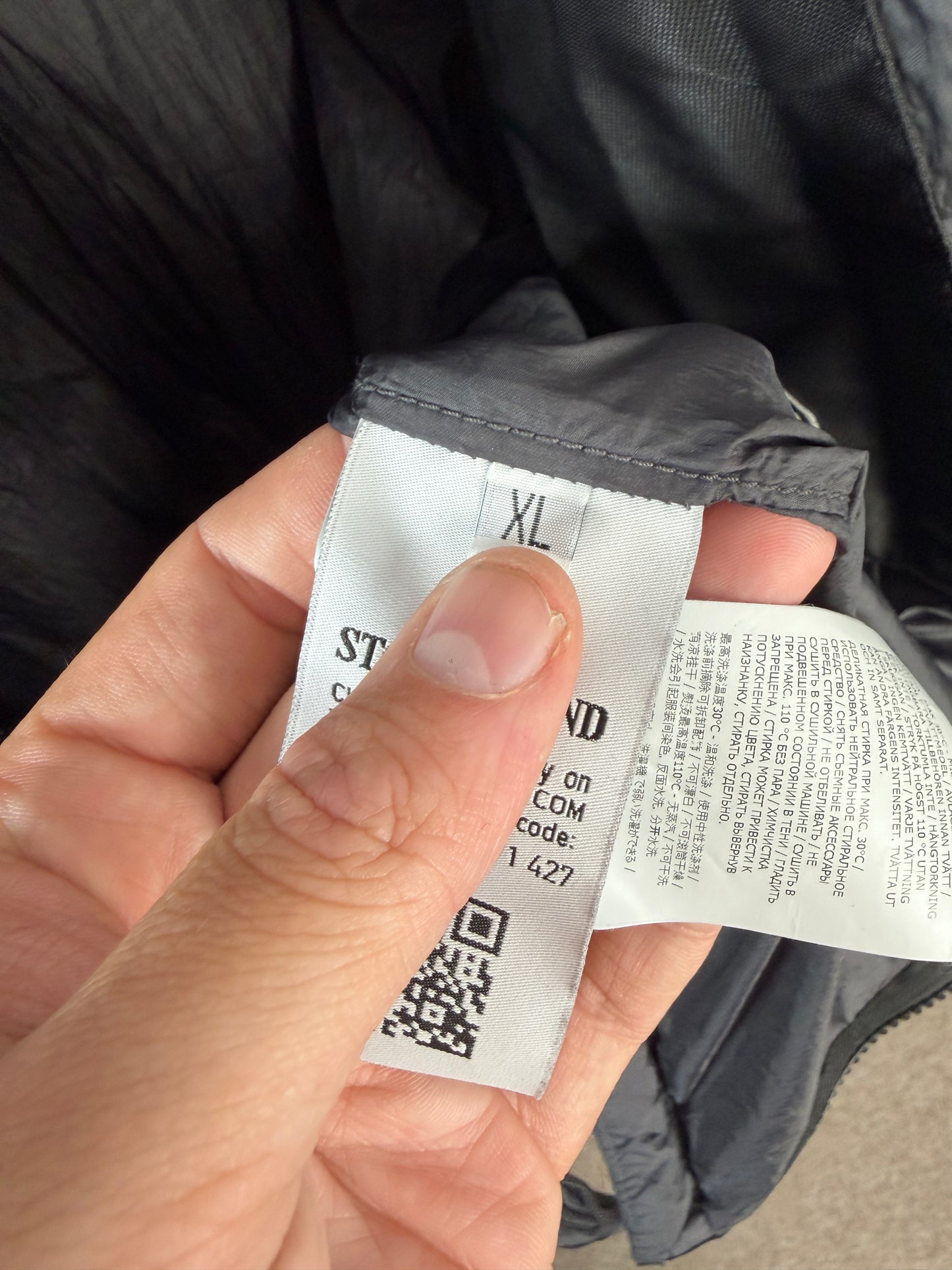 Stone Island Garment Dyed Crinkle Reps