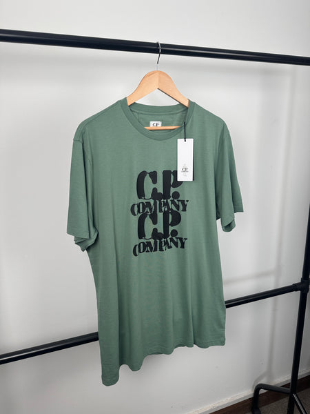 CP Company Logo Print 30/1 T-Shirt (XXL)
