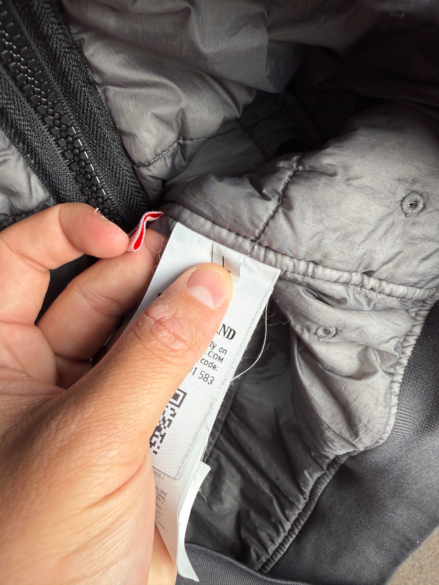Stone Island Garment Dyed Crinkle Reps Primaloft NY Jacket