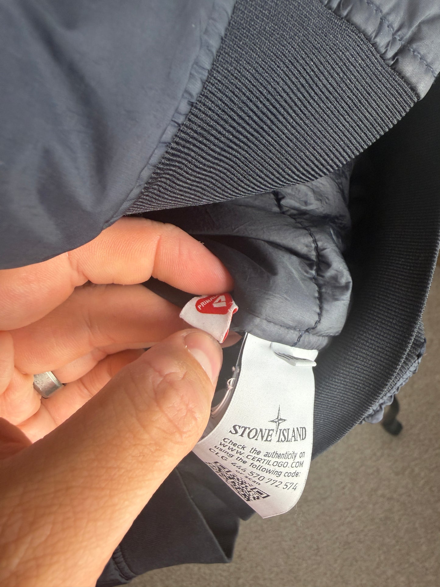Stone Island Garment Dyed Crinkle Reps R-NY