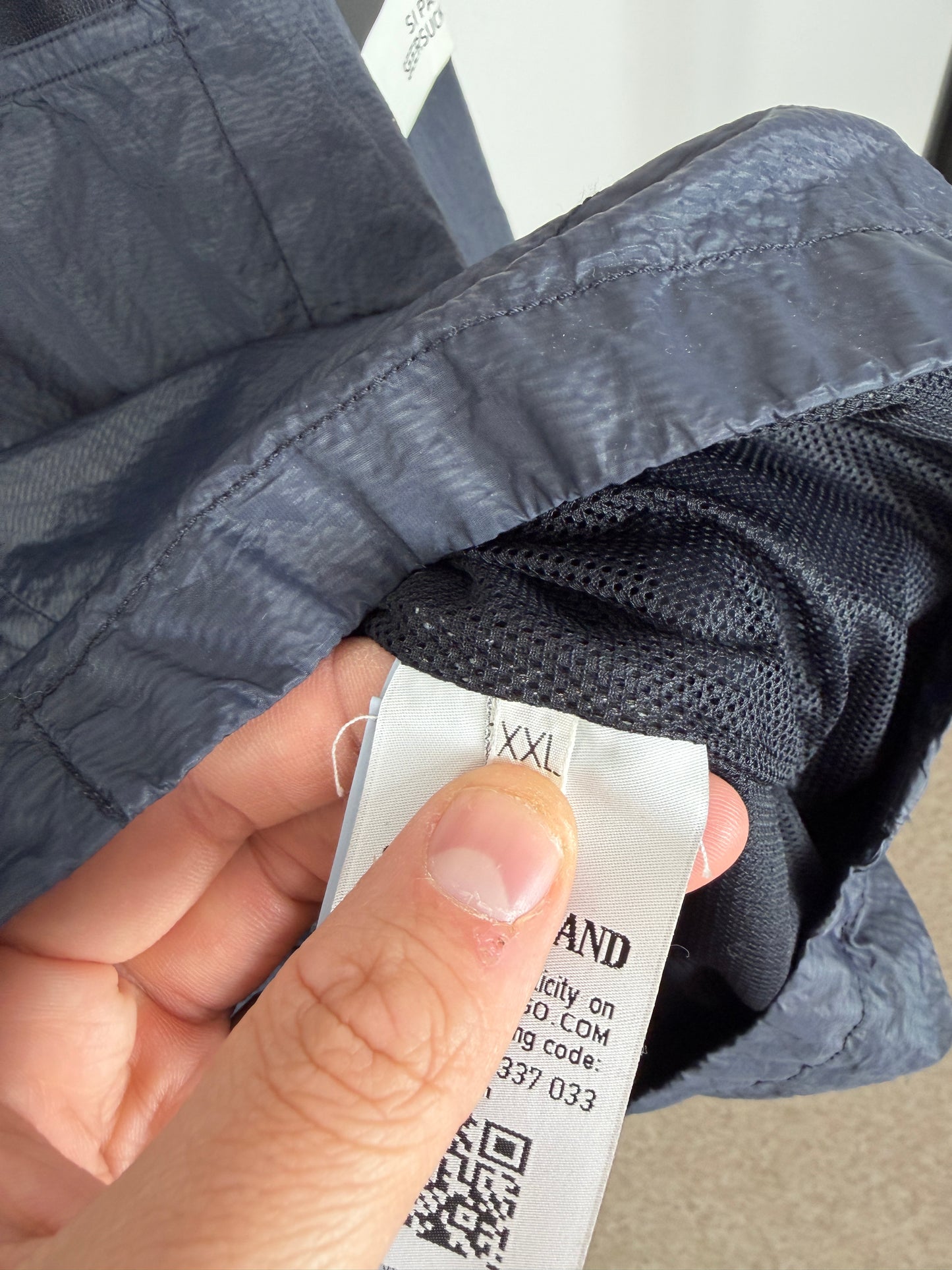 Stone Island SI PA/PL Seersucker TC Nylon Metal Overshirt