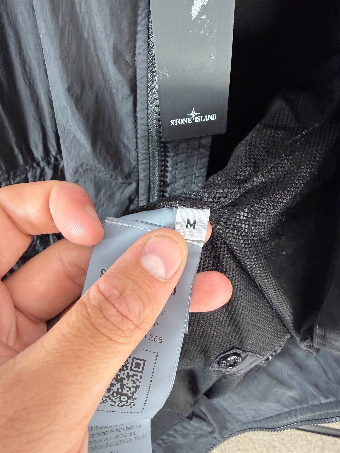 Stone Island Garment Dyed Crinkle Reps NY