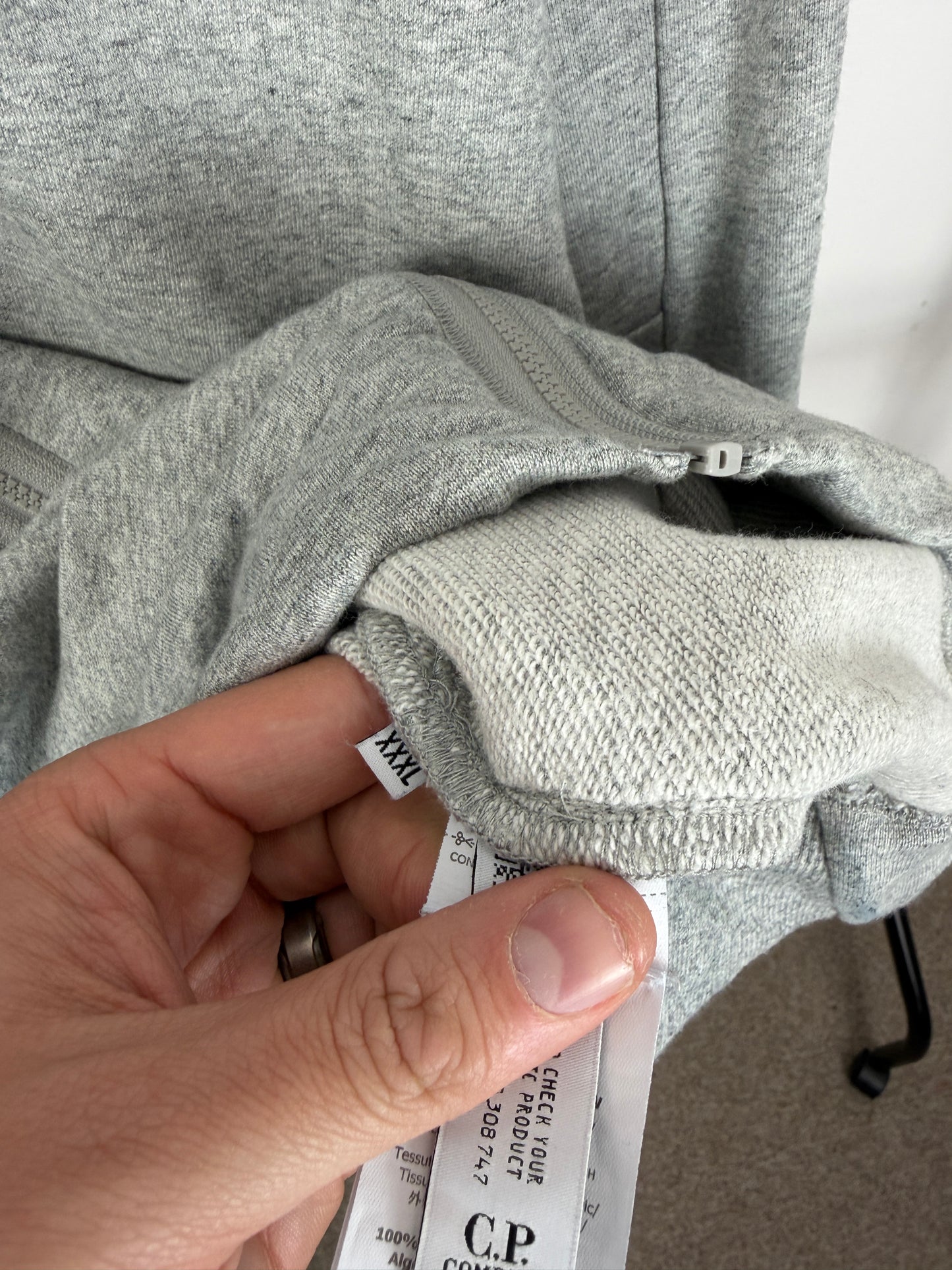 C.P Company Full Zip Goggle Hoodie (2XL)