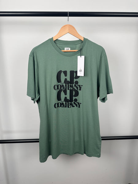CP Company Logo Print 30/1 T-Shirt (XXL)