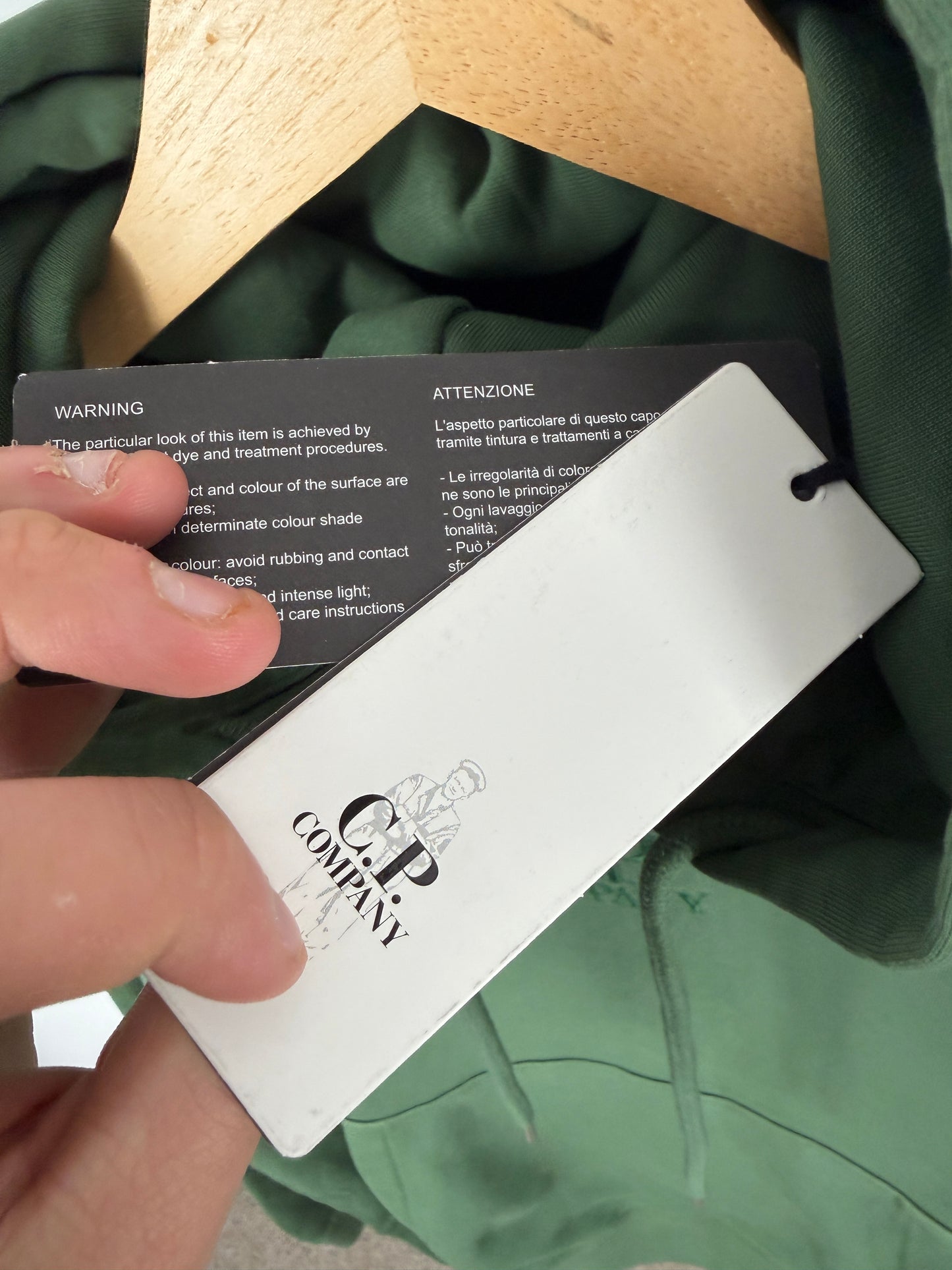 C.P Company Spell-Out Hoodie - BNWT