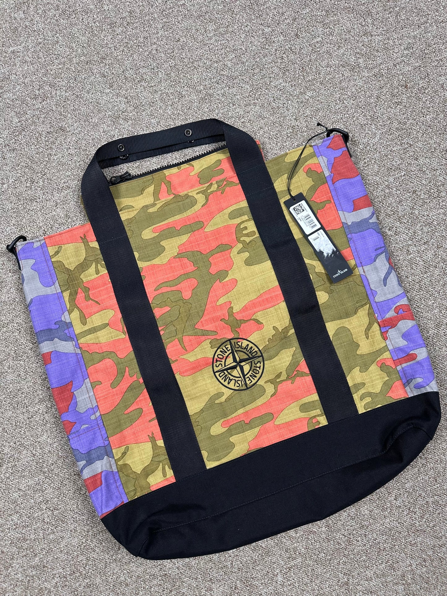 Stone Island Heritage Camo Tote Bag - BNWT