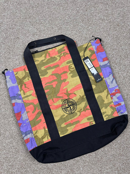 Stone Island Heritage Camo Tote Bag - BNWT