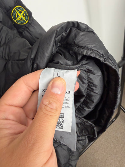 Stone Island Garment Dyed Micro Yarn Down Overshirt