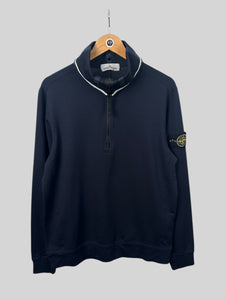 Stone Island 1/4 Zip Sweatshirt (M)