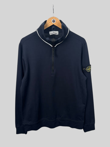 Stone Island 1/4 Zip Sweatshirt (M)