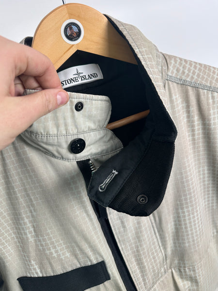 Stone Island Ice Jacket SI Check Grid Camo (XXL)