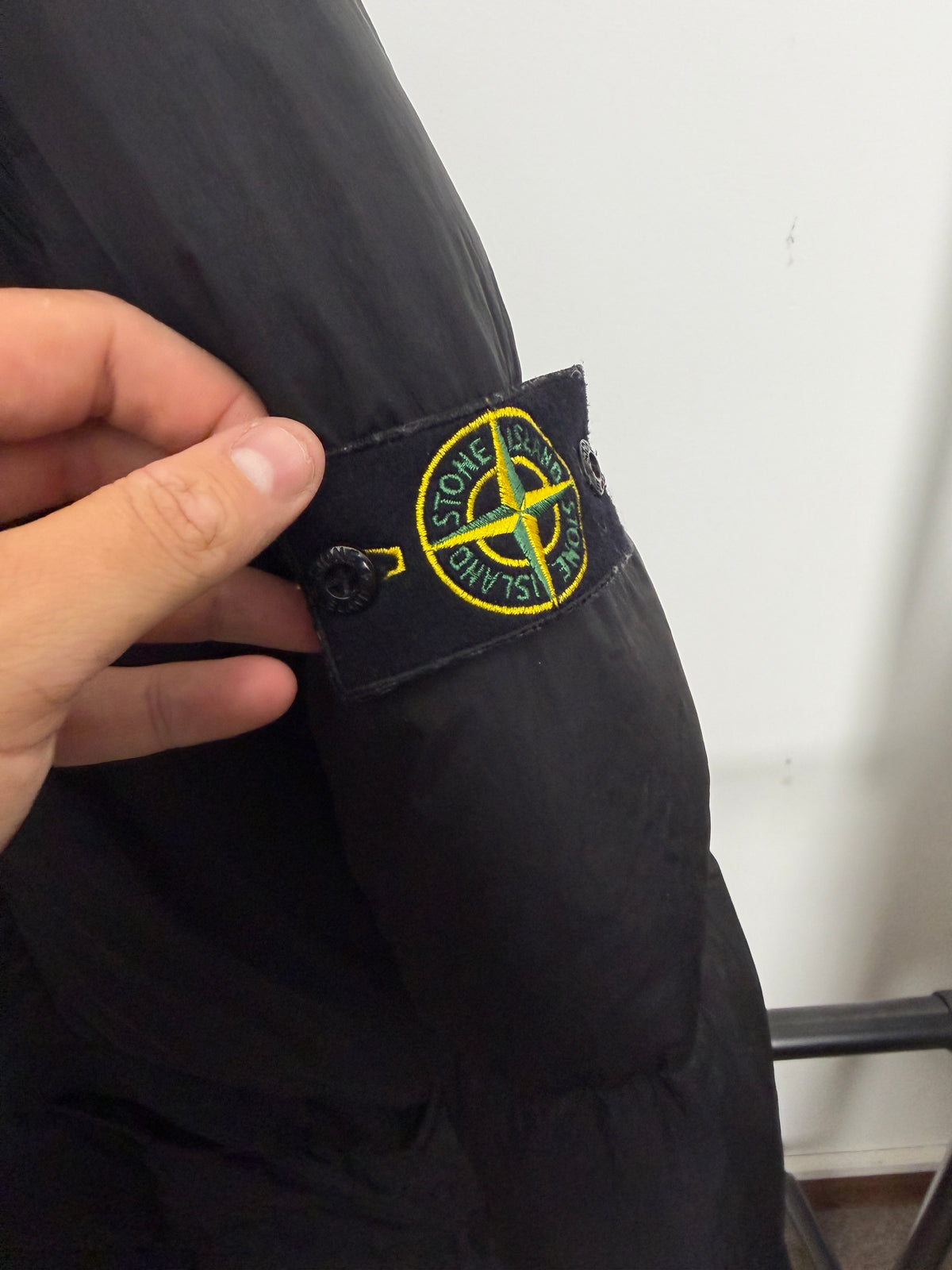 Stone Island Garment Dyed Crinkle Reps Down Jacket