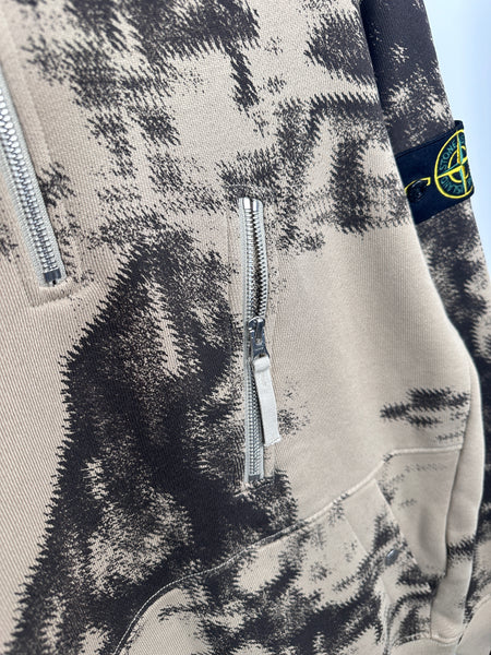 Stone Island Camo 1/4 Zip Sweatshirt BNWT (M)