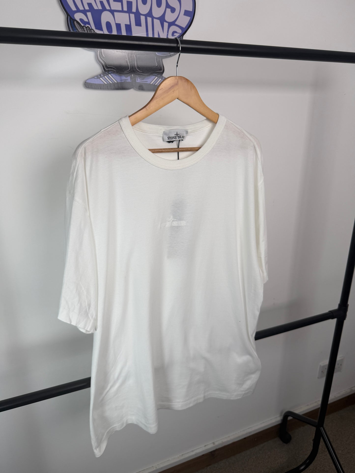 Stone Island Embroidered Spellout T-Shirt