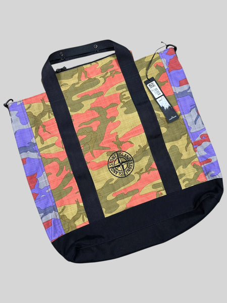 Stone Island Heritage Camo Tote Bag - BNWT