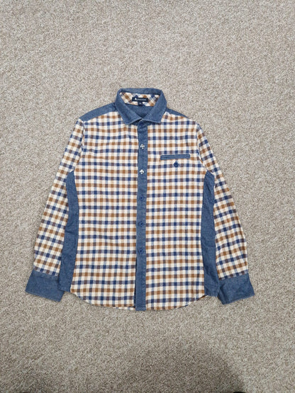 Aquascutum Junior Flannel Shirt - Age 7/8