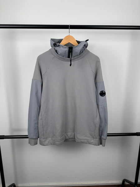 CP Company Mixed Fleece Hoodie (M)