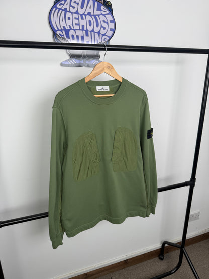 Stone Island Nylon Pocket Sweatshirt