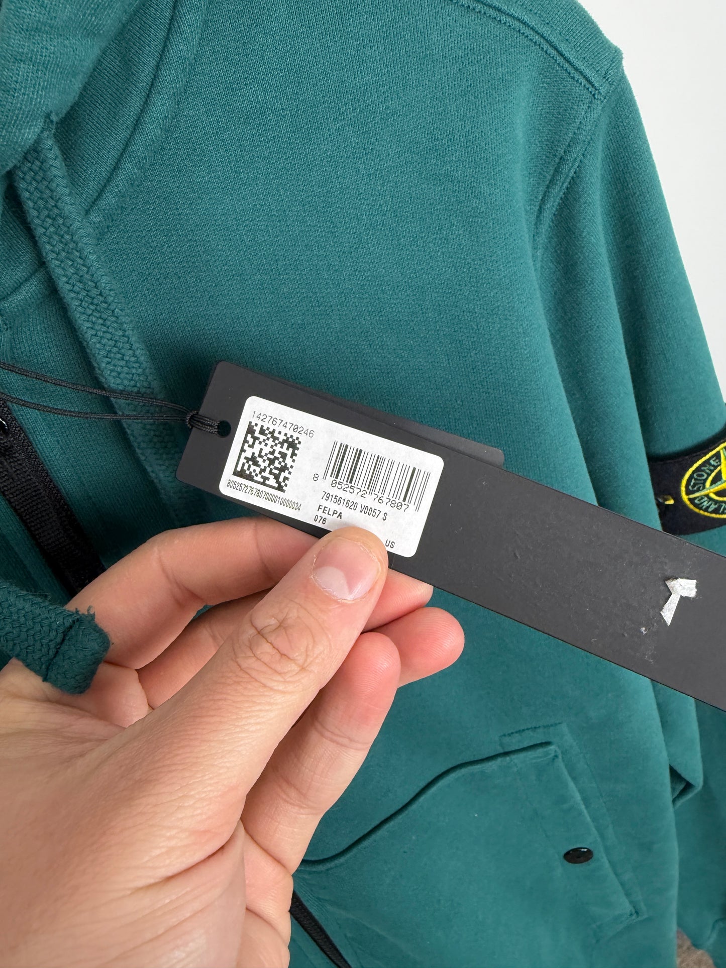 Stone Island Full Zip Hoodie - BNWT (S)