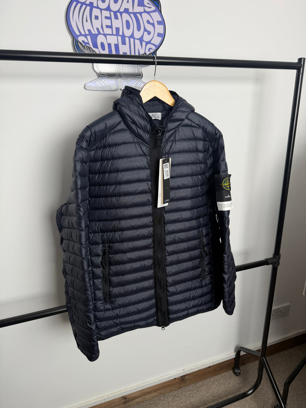 Stone Island Loom Woven Chambers R-Nylon Down TC Packable Jacket