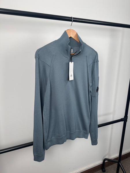 CP Company 1/4 Zip Knit Sweatshirt (S)