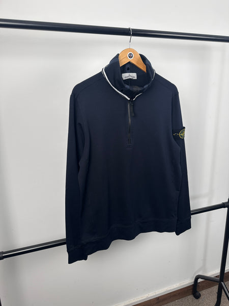 Stone Island 1/4 Zip Sweatshirt (M)