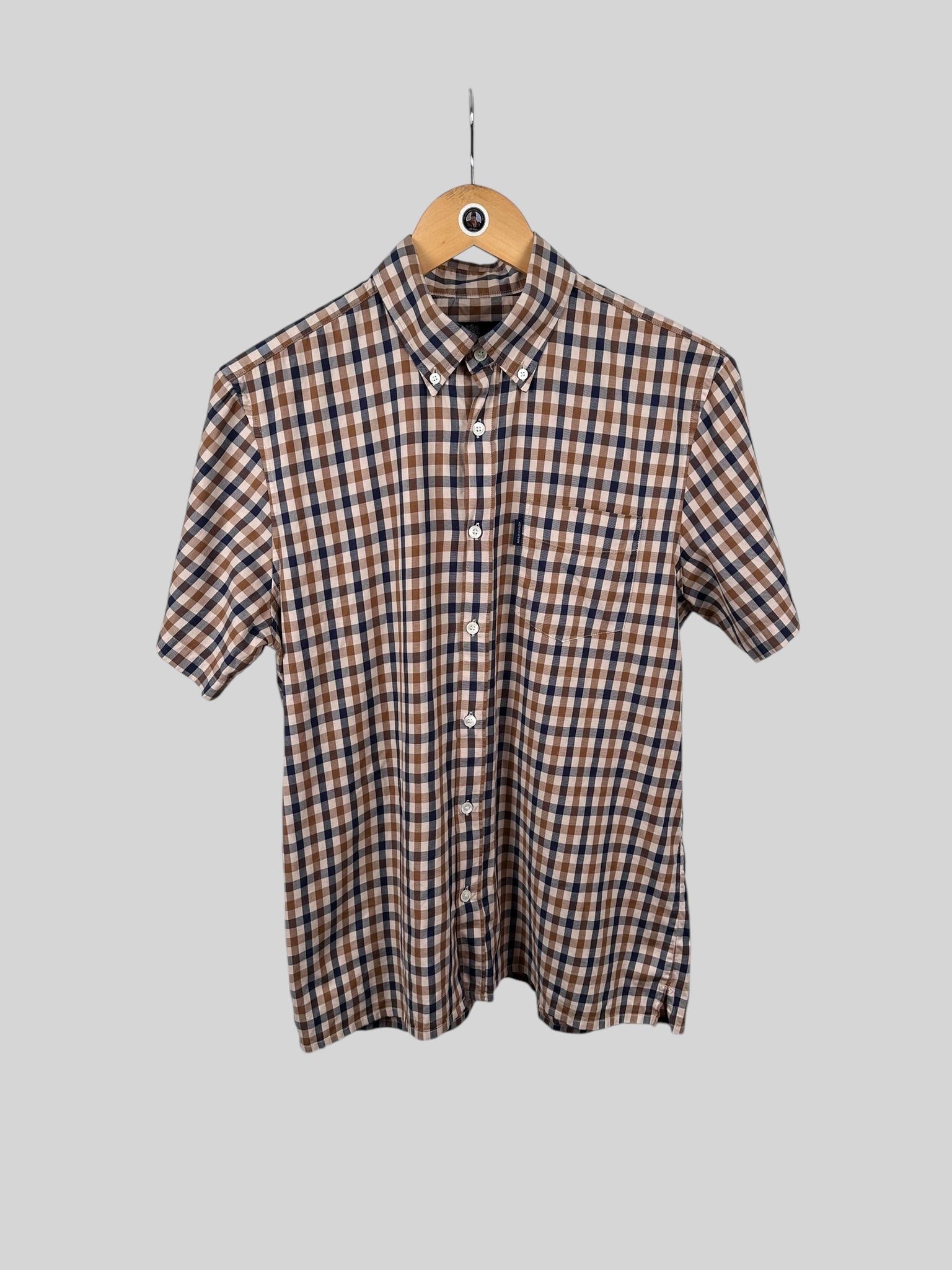 Aquascutum Short Sleeved Shirt - Large