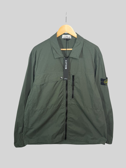 Stone Island Supima Cotton Twill Stretch Overshirt