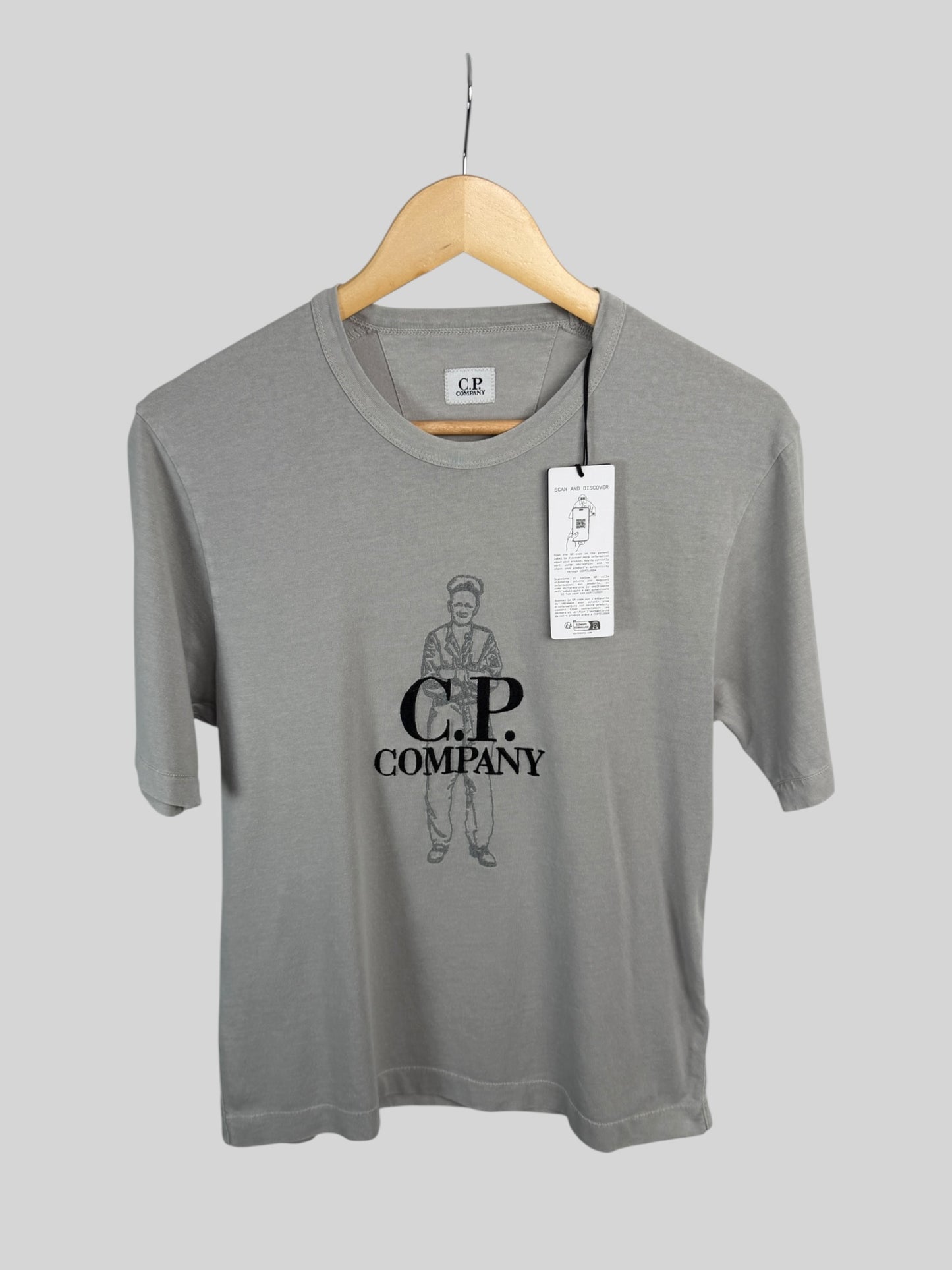 C.P Company Embroidered Logo T-Shirt