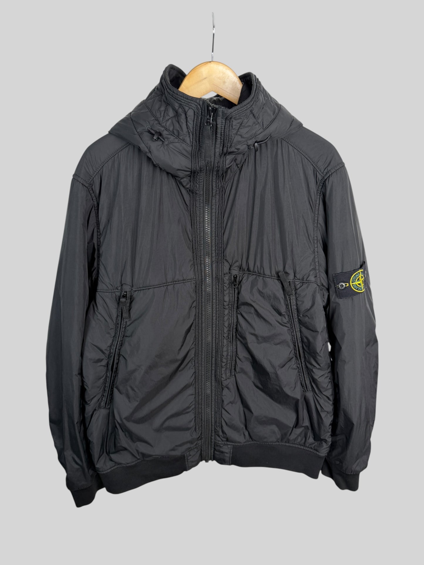Stone Island Garment Dyed Crinkle Reps NY Jacket