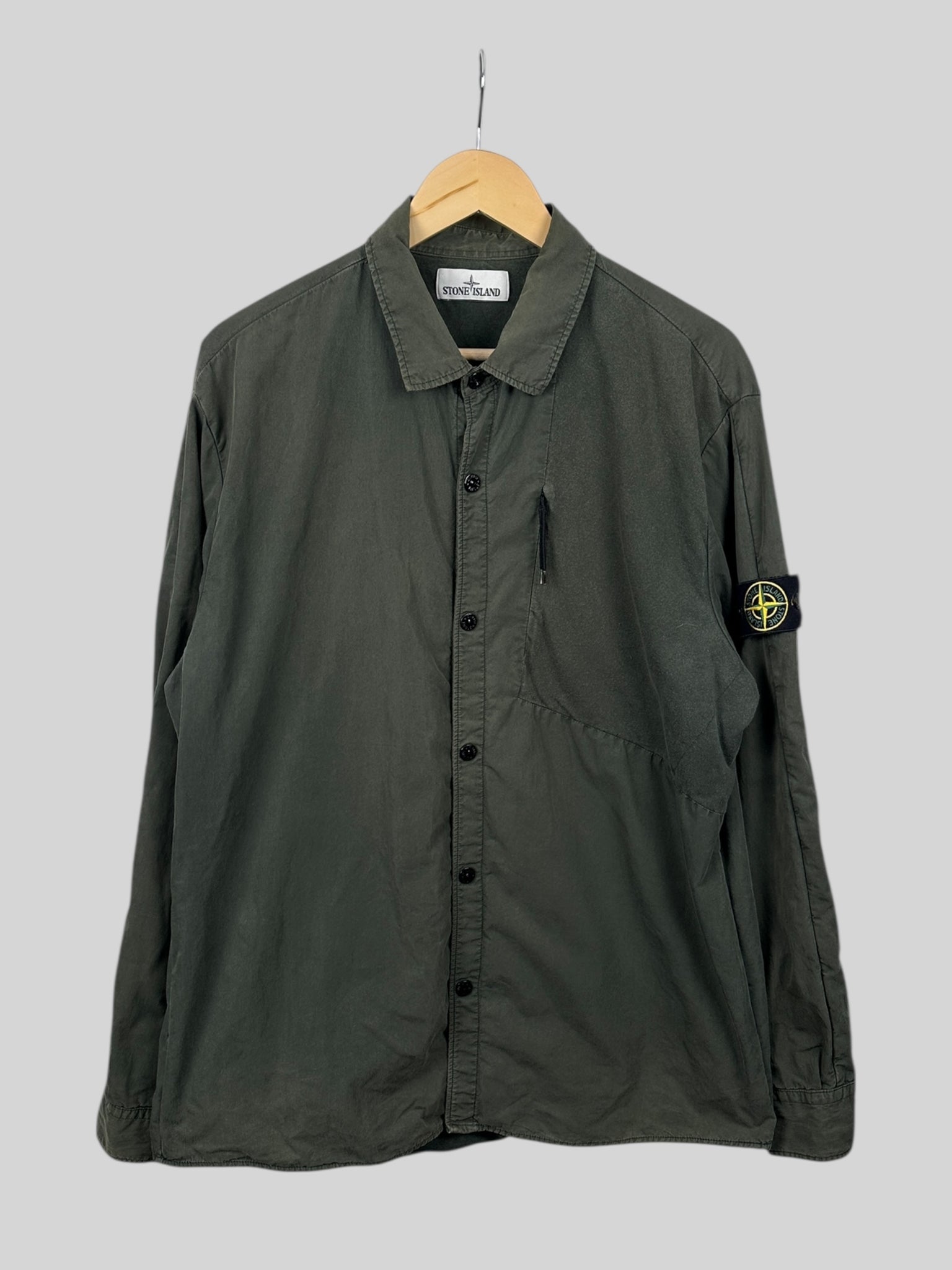Stone Island Buttom Up Overshirt (XXL)