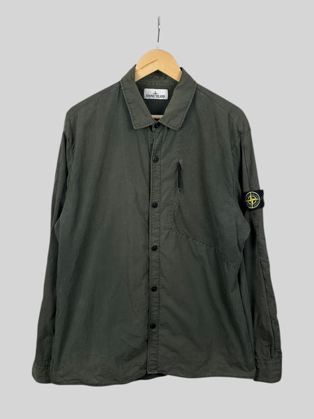 Stone Island Buttom Up Overshirt (XXL)