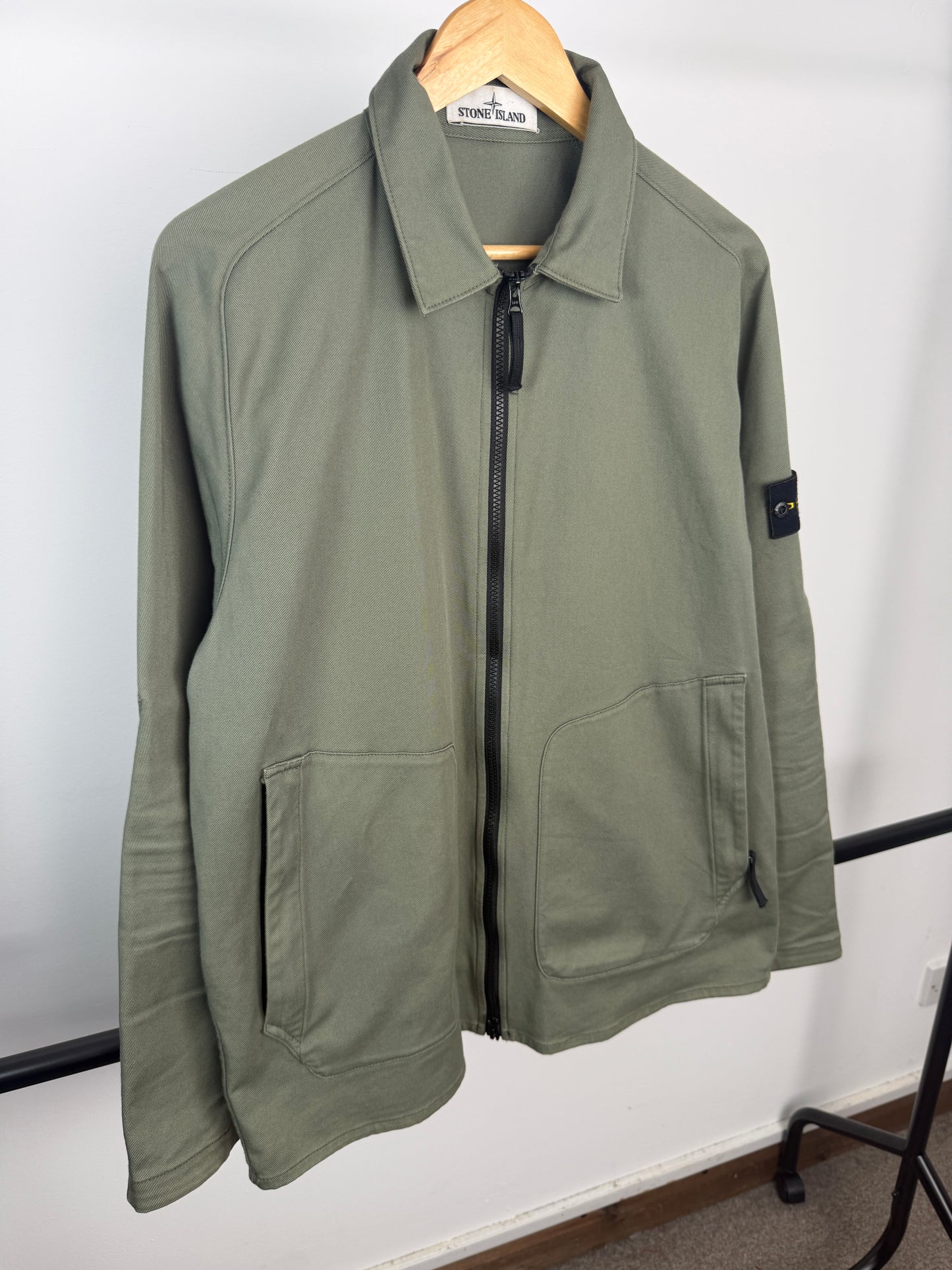 Stone Island Thick Cotton Overshirt