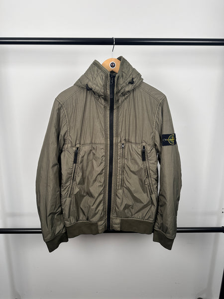 Stone Island Garment Dyed Crinkle Reps Ny Jacket (S)