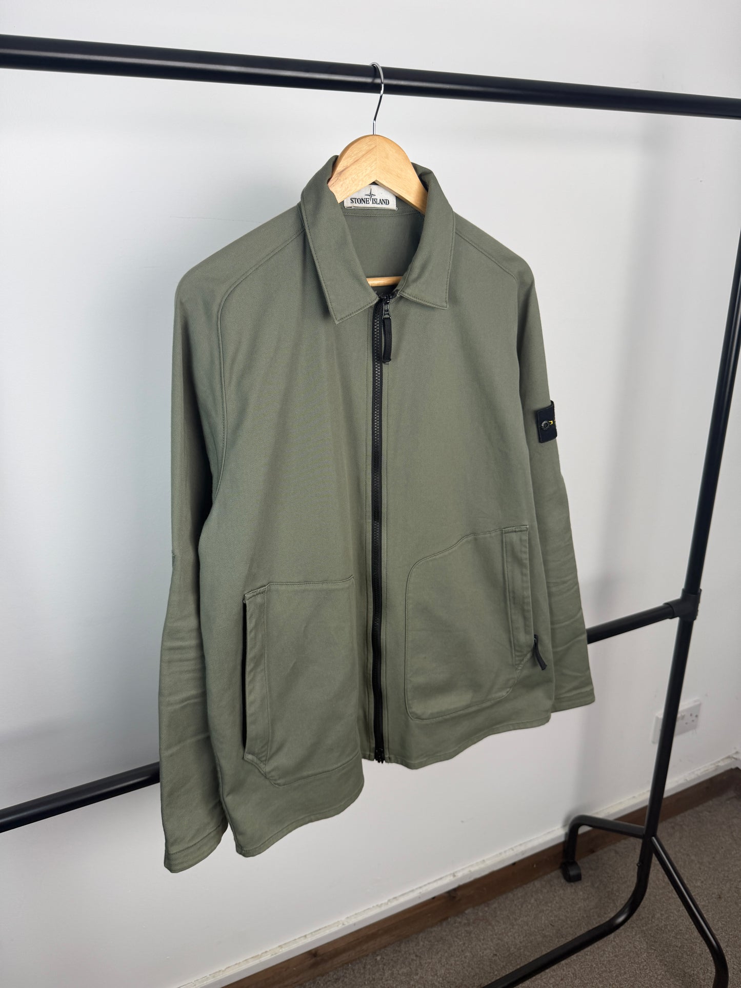 Stone Island Thick Cotton Overshirt