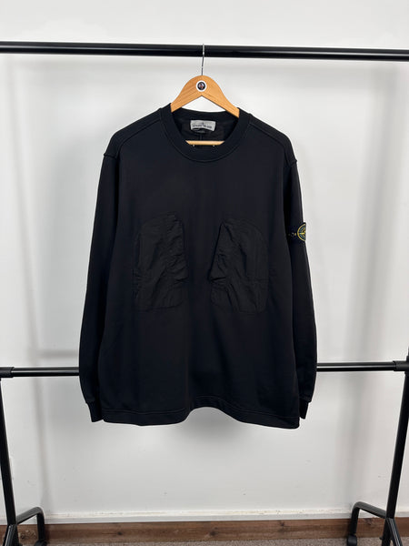Stone Island Nylon Patch Sweatshirt - BNWT (XXL)