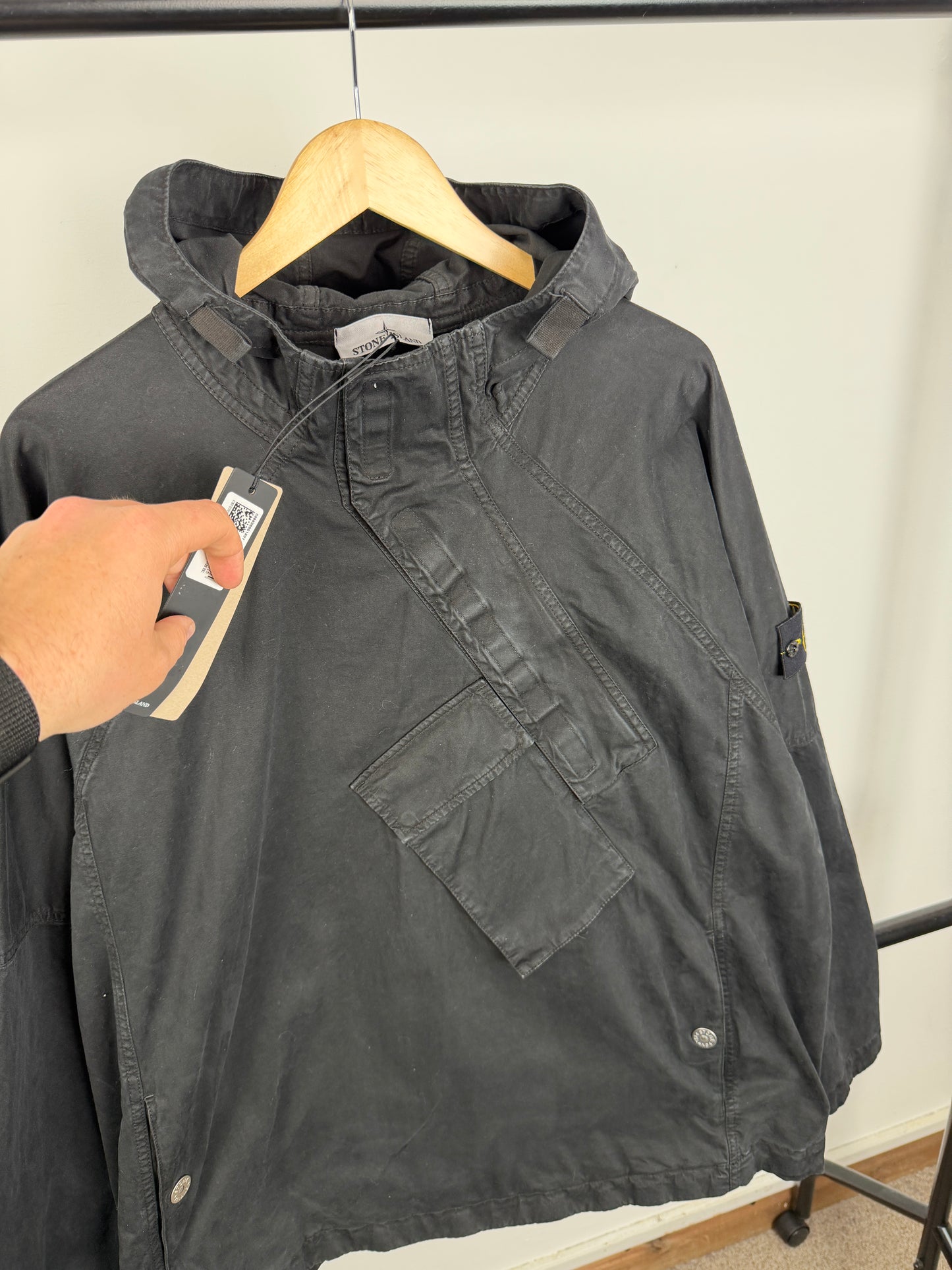 Stone Island Hooded Smock Overshirt - BNWT (XXL)