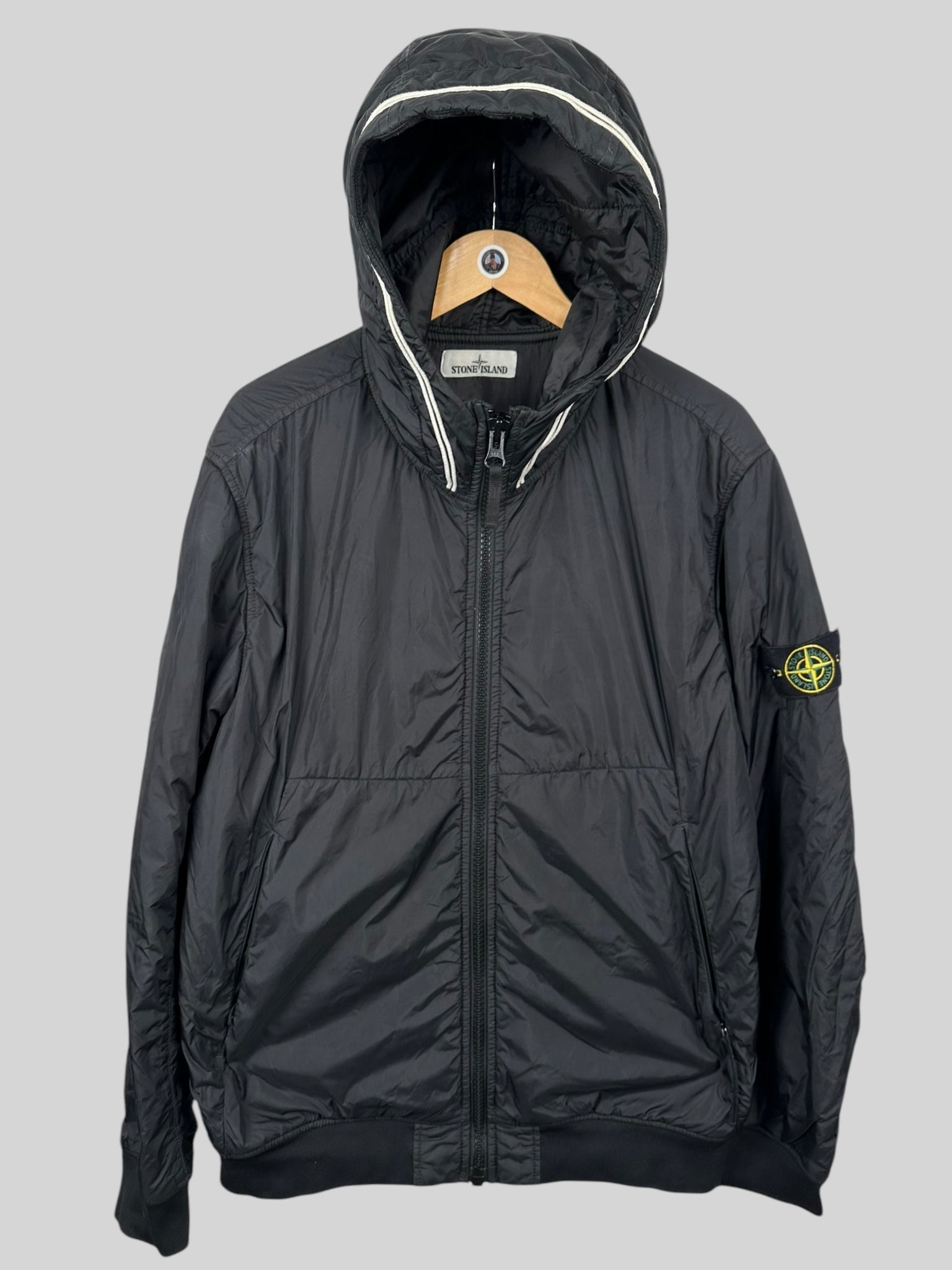 Stone Island Garment Dyed Crinkle Reps With Primaloft TC - XL
