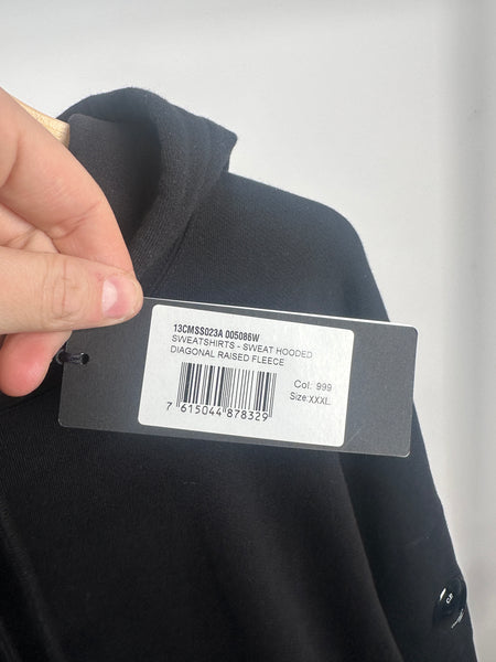 C.P Company Diagonal Raised Fleece Hoodie (3XL)