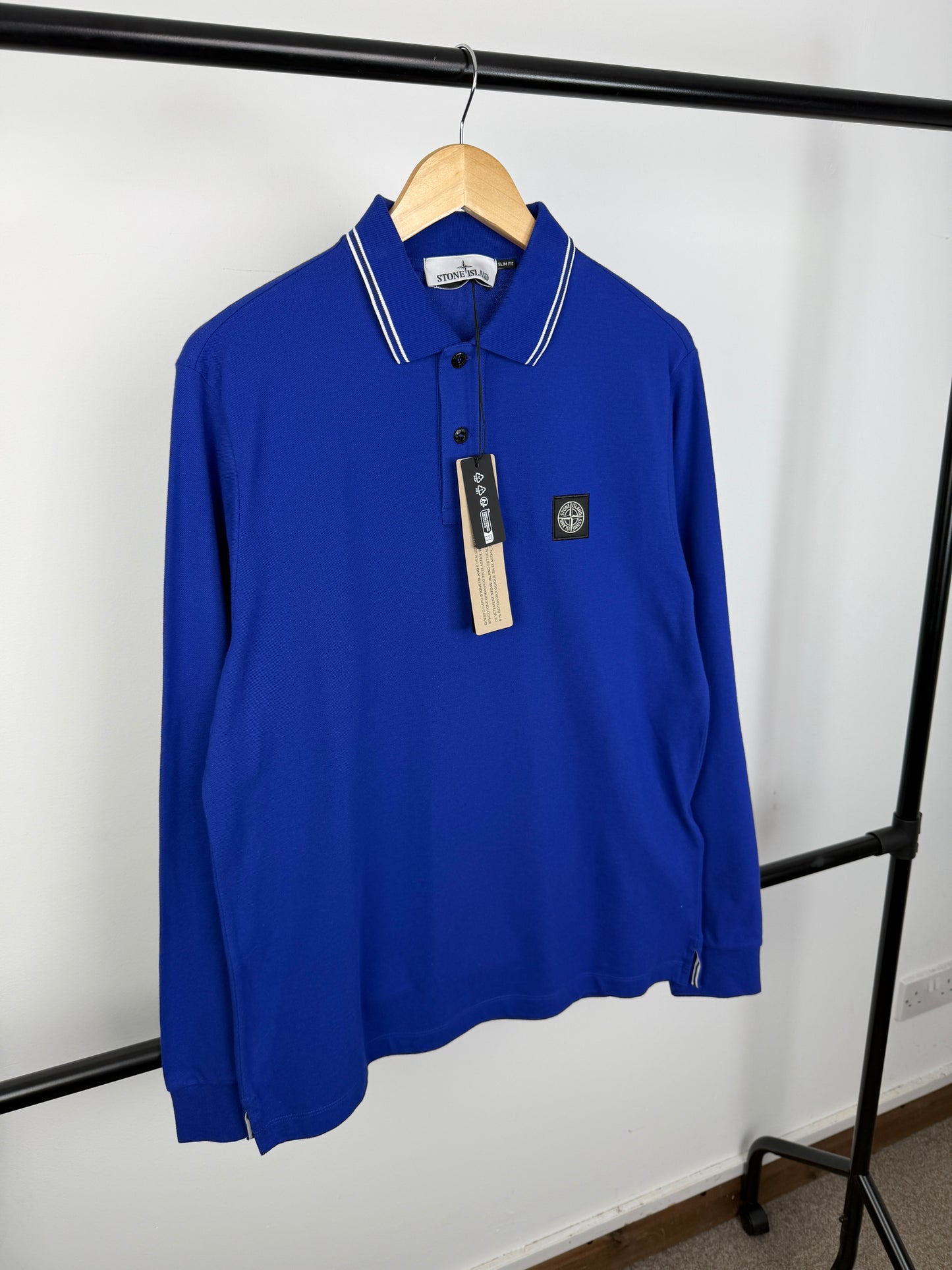 Stone Island Long Sleeved Polo Shirt - BNWT (L)
