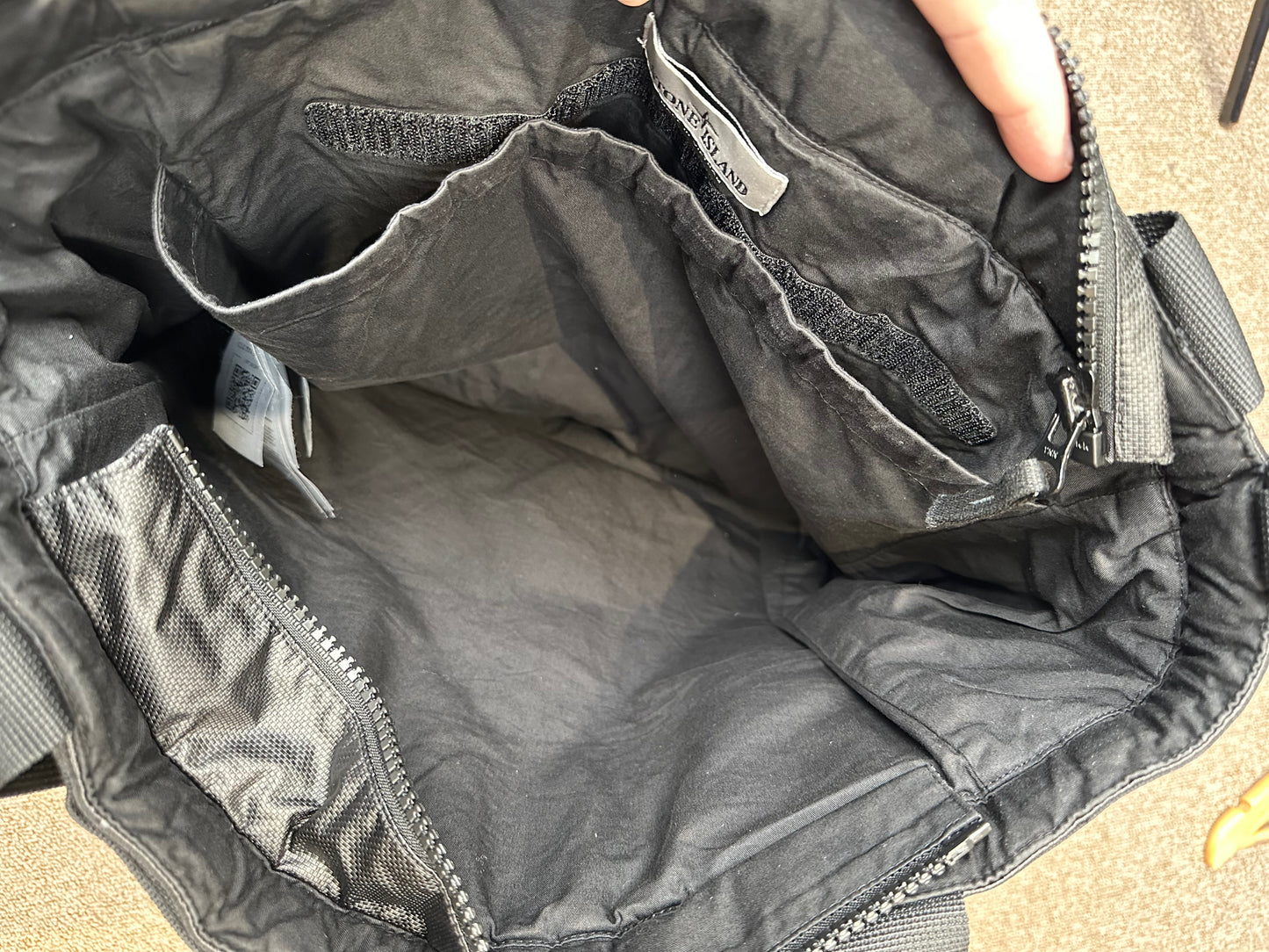 Stone Island Mussola Gommata Panelled Backpack - BNWT