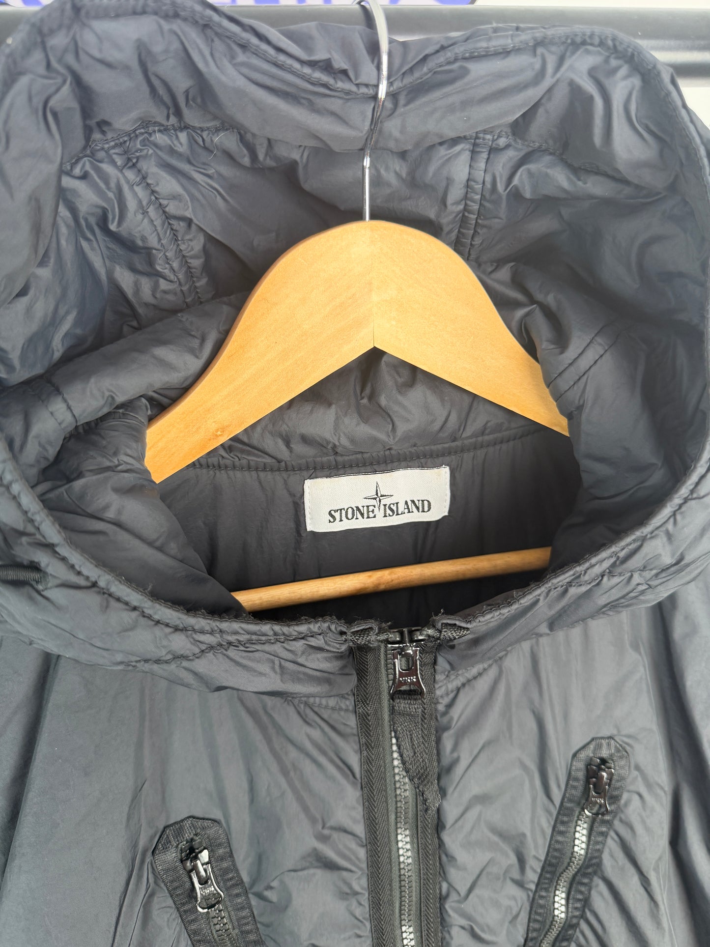 Stone Island Garment Dyed Crinkle Reps With Primaloft TC
