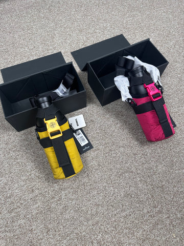 Stone Island X24 Stainless Steel Flask & Nylon Metal Holder
