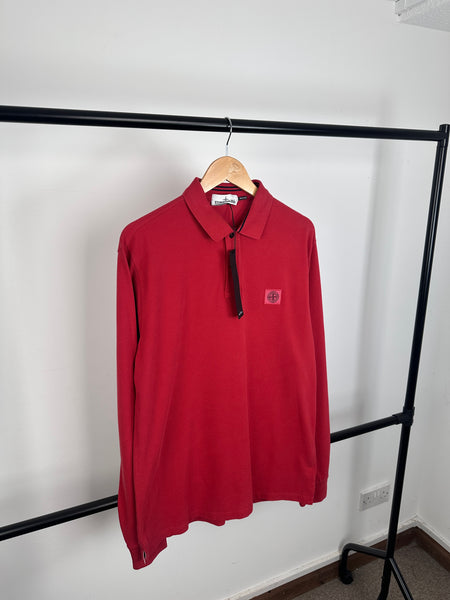 Stone Island Long Sleeved Polo Shirt - BNWT (L)