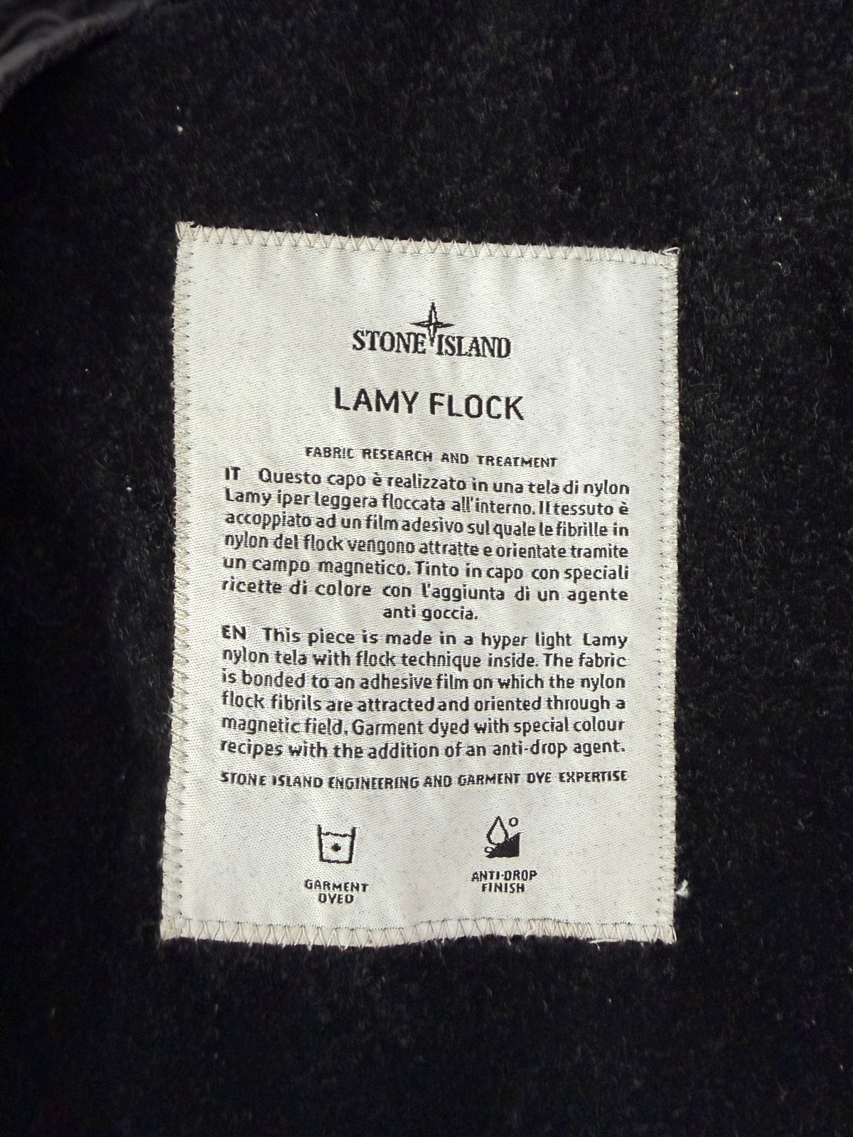 Stone Island Lamy Flock Jacket