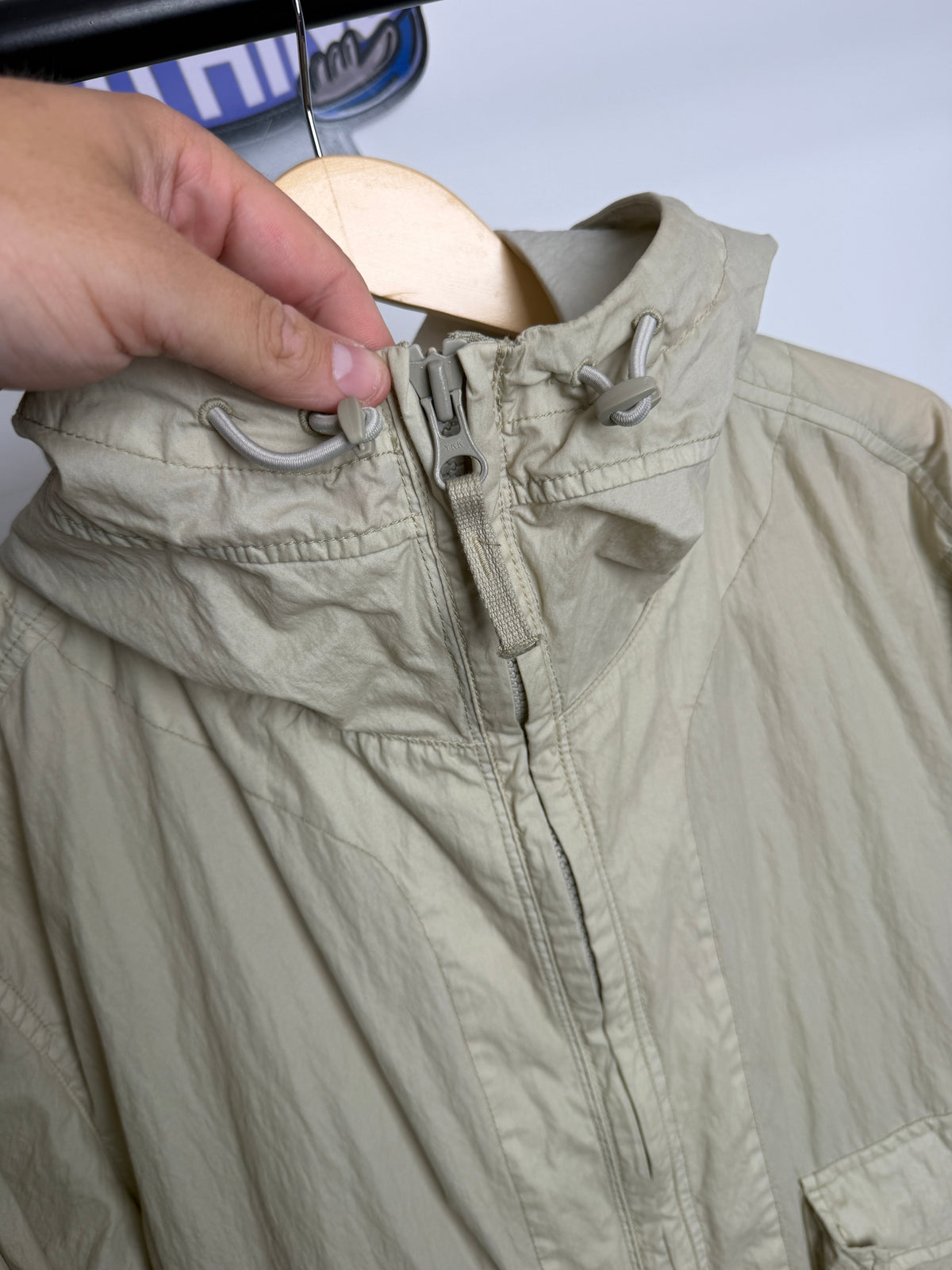 Stone Island 50 Fili Resinata Ghost Parka Jacket