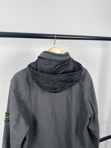 Stone Island Zip Up Wool Jacket (XXL)