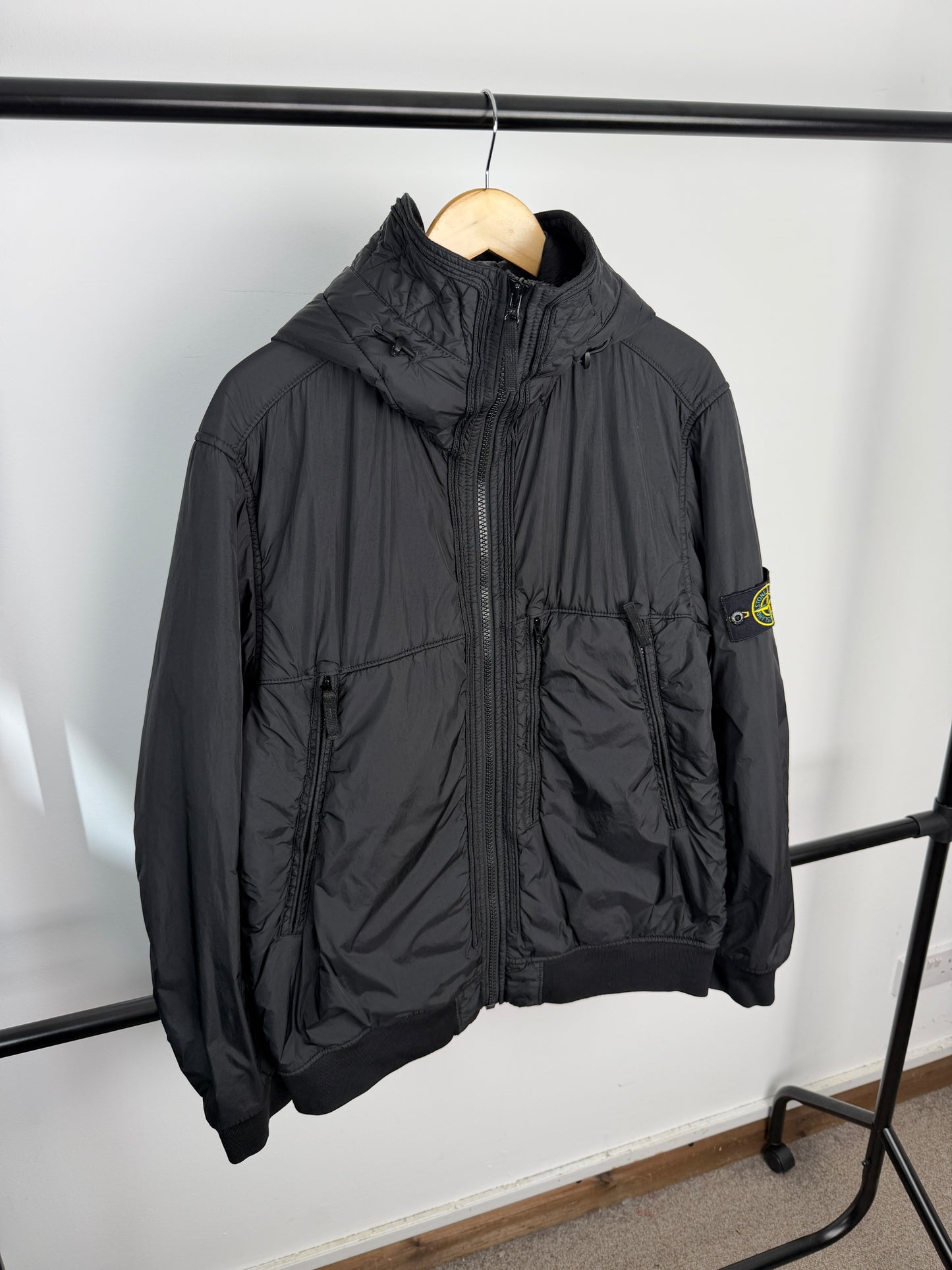 Stone Island Garment Dyed Crinkle Reps NY Jacket
